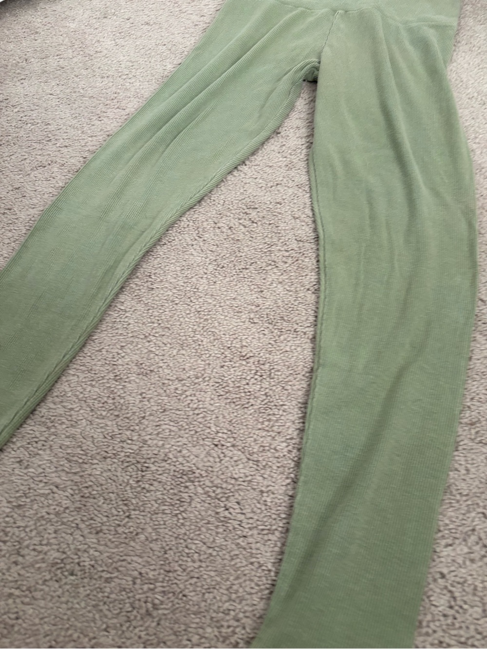 Groceries Ribbed Soft Legging In Carrot Tops Large - Picture 7 of 14